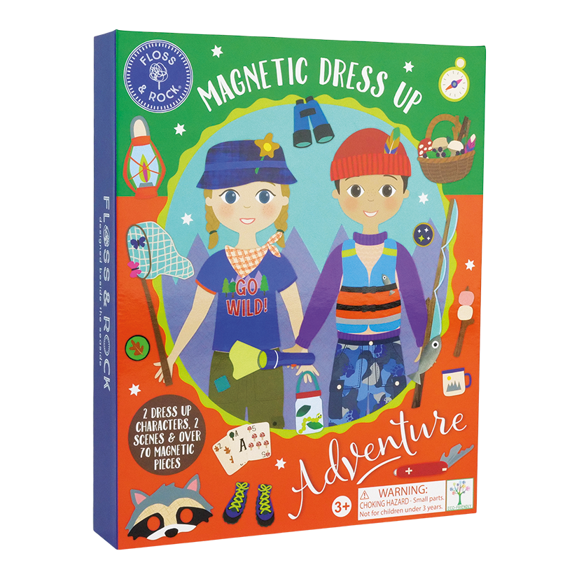 Magnetinis žaidimas aprenk lėlytes, Draugų nuotykis