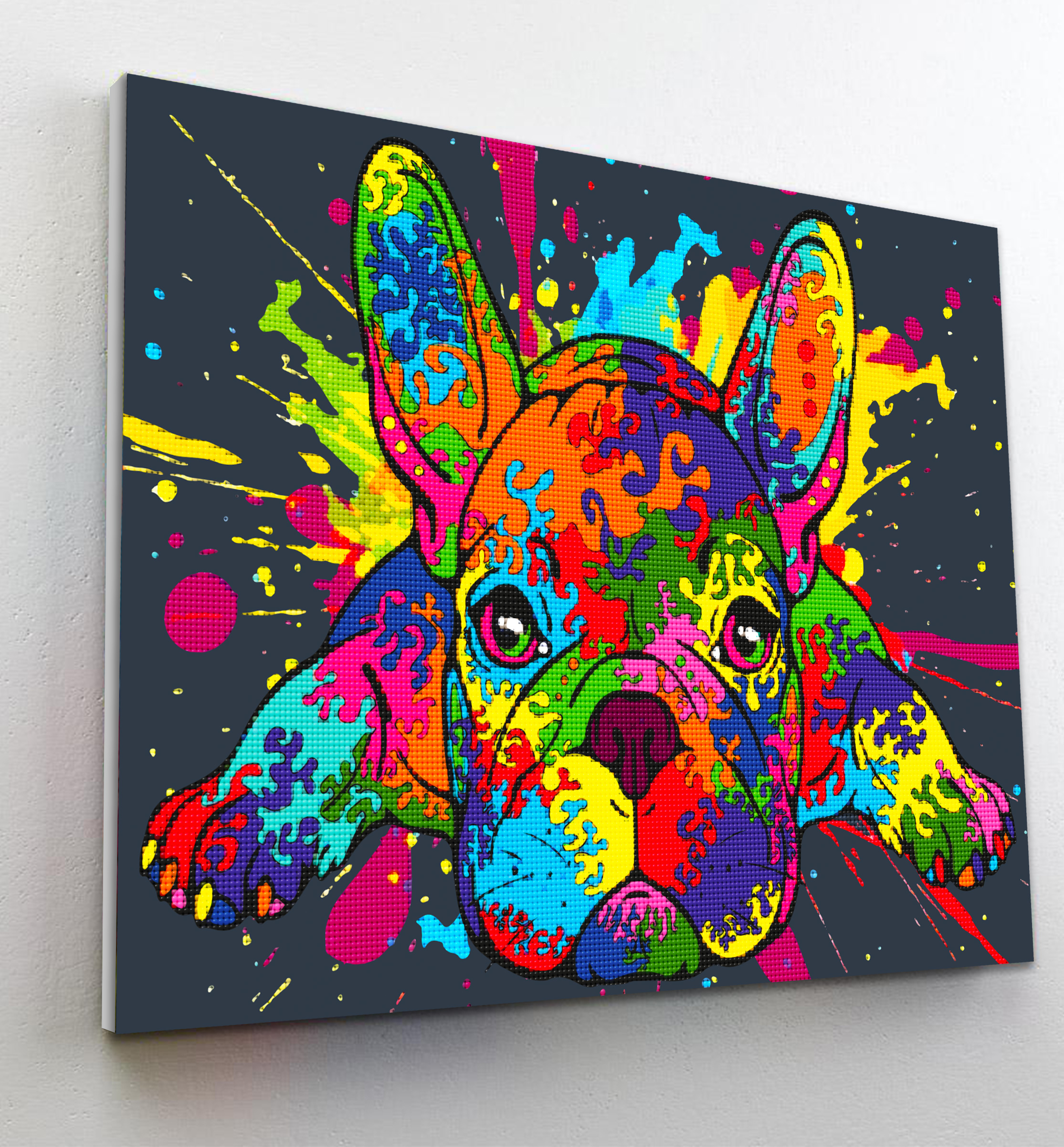 Splat Planet deimantinė dėlionė PRANCŪZŲ BULDOGAS 30x40 cm