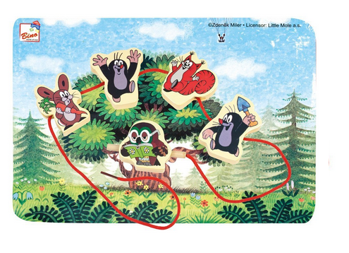 Varstymo žaidimas Mažasis kurmiukas 