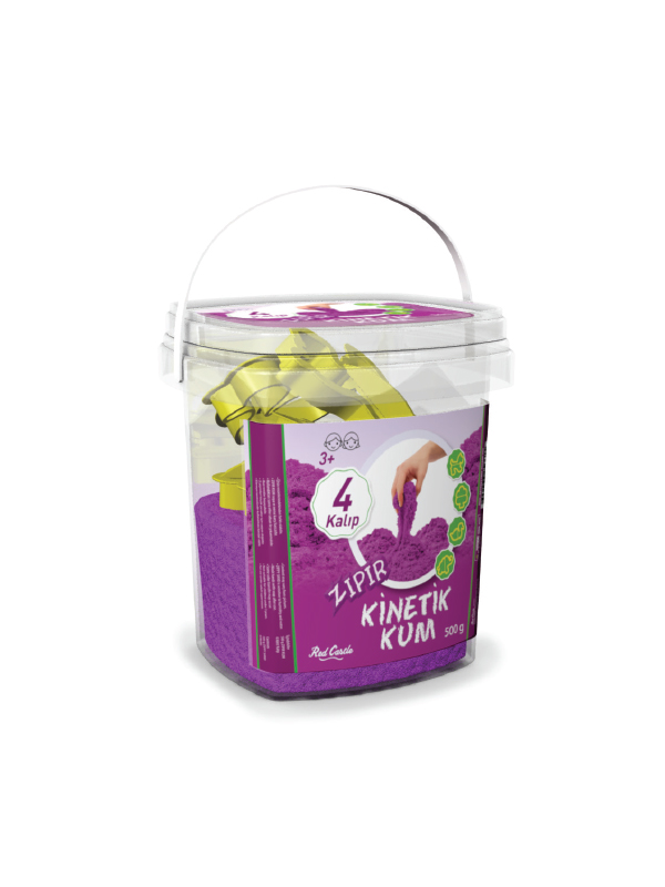 Red Castle kinetinis smėlis, violetinis 500 g